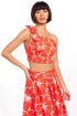 Bella Top - Scarlet Bloom
